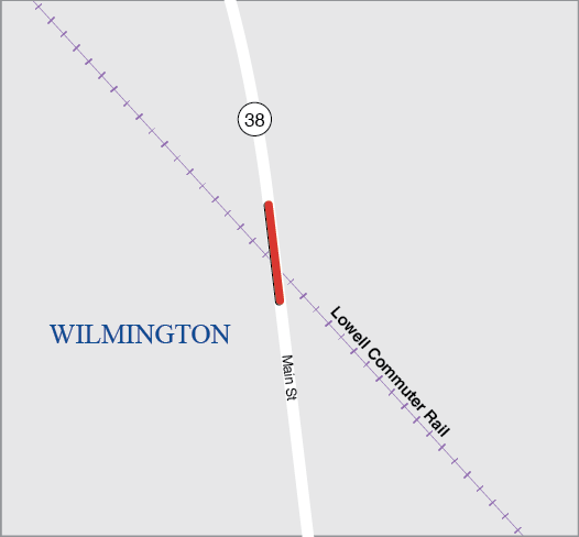 WILMINGTON: BRIDGE REPLACEMENT, W-38-002, ROUTE 38 (MAIN STREET) OVER THE B&M RAILROAD WILMINGTON: BRIDGE REPLACEMENT, W-38-002, ROUTE 38 (MAIN STREET) OVER THE B&M RAILROAD